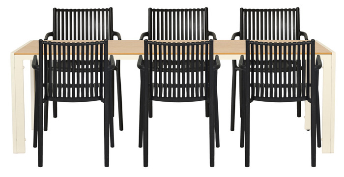 Havestol Wien sort - Sunlife